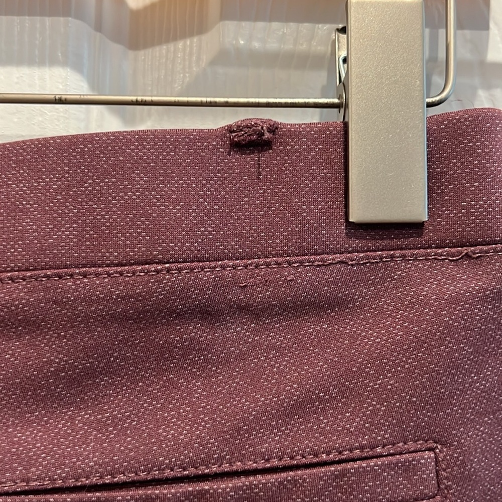 BETABRAND Mauve Stretchy Pull On Knit Pants - Picture 6 of 7